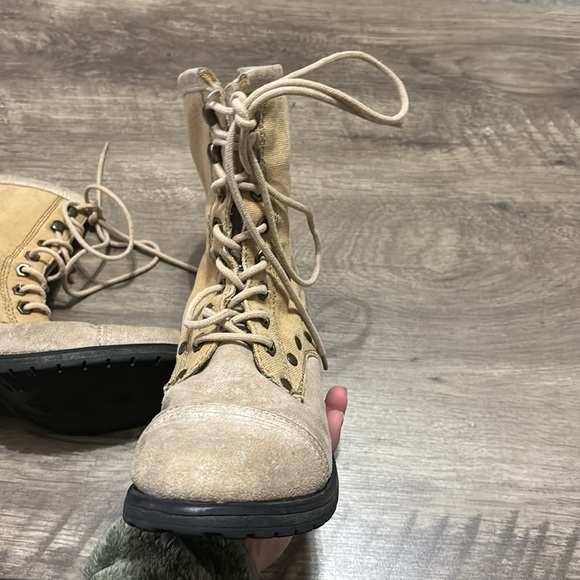 Roxy concord lace up combat boots size 6.5 - Picture 5 of 6